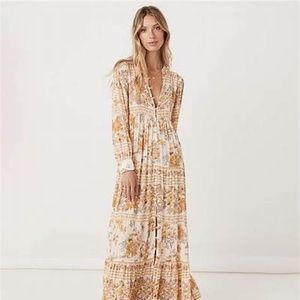 Spell Meadowland maxi gown size small